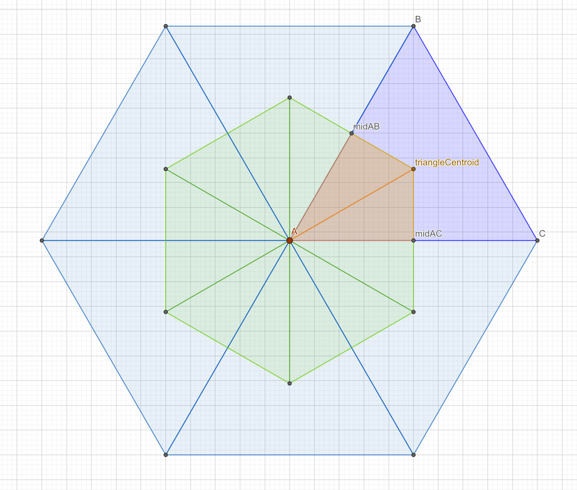 hexagon fan 
